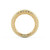 Filigree Diamond Band Ring 14k Yellow Gold