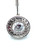 1.00 Carat Round Brilliant Diamond Platinum Dangle Earrings