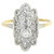Art Deco 0,42 Carat Old European Cut Diamond Ring