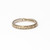 Art Deco Chased Decoration 18 Carat White Gold Band