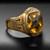 Art Deco Citrine Men's Ring