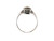 Art Deco Diamond Pearl Gold Ring