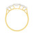 Art Deco Graduating Cluster Diamond Ring, circa 1930s