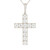 Art Deco Diamond Cross Pendant, circa 1920s