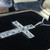 Art Deco Diamond Cross Pendant, circa 1920s