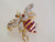 Vintage Le Vian Ruby and Diamond Bumble Bee Collar Pin/ Brooch in 18 Karat Gold