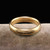 Antique Art Deco 18k Yellow Gold Classic Engraved Band