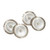 Yellow Gold and White Gold Cufflink
