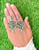 Chandelier Earrings Emeralds 3.46 Carats and Diamonds 3.87 Carats
