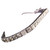 Antique Art Deco 14K White Gold Old Mine Cut Diamond Line Bracelet