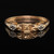 Antique Art Deco 14k Yellow Gold Two Tone Wedding Band
