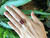 Ruby with Diamond and Cabochon Ruby Ring Set in 18 Karat Gold Settings