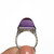 10.00 Carat Amethyst Platinum Ring