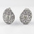 Exceptional Cartier Art Deco diamond earrings with Cushion cuts.