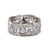 1930's Platinum Diamond Foliate Eternity Band