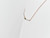 18 Karat Gold Pendant Bar Emerald Necklace Baguette Rose Gold Diamond Pave