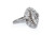 1920s 1.50 Carat Total Diamond Platinum Engagement Ring