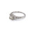 Vintage 1930s Art Deco 1.16 Carat European Cut Diamond Platinum Ring