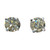 GIA 2.01 Carat Round Brilliant Cut Diamond Stud Earrings