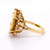Krugerrand Coin Ring, Genuine South African Coin Ring, 1983 Coin