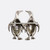 Antique Art Deco Penguins Brooch