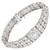 Art Deco Diamond Bracelet in Platinum with Approximately 5.50 Carat