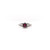 Art Deco 0.92 Carat Ruby Filigree Ring
