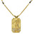 Art Deco Style Diamond Enamel 18 Karat Gold Flapper Golfer Sautoir Necklace