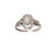 1.56 Carat Diamond Platinum Engagement Ring