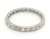 Platinum Art Deco Round Diamond Eternity Band, circa 1920s