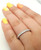 Platinum Art Deco Round Diamond Eternity Band, circa 1920s