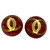 Chanel Vintage Button Earrings