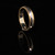 Antique Art Deco 14 Karat Two-Tone Yellow Gold Engraved Wedding Band