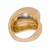 Art Deco French Bombe Diamond Ring, circa 1920s