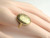 14 Karat Gold Antique Poison Locket Scrolled Engraving Ring