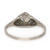 GIA Certified 0.48 Carat Diamond Platinum Engagement Ring
