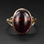 Art Deco Garnet Cabochon Ring