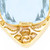Art Deco Aquamarine Pendant