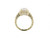 Old European Diamond Vintage Engagement Ring in Yellow Gold