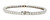French Art Deco Old European Cut Diamond Platinum Bangle Bracelet