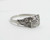Vintage Platinum Diamond Cluster Ring