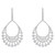 Elegant Chandeliers Earrings 14.67 Carat 18 Karat Gold Diamond Dangling Earrings
