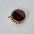 Art Deco Carnelian 9 Carat Swivel Fob