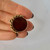 Art Deco Carnelian 9 Carat Swivel Fob