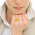 21.9 Carat Citrine Art Deco Ring