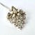 Art Deco Diamond and Pearl 18 Carat White Gold Pendant or Brooch