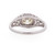 1.02 Carat Art Deco Diamond Platinum Engagement Ring