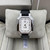 Repossi Art Deco Style Stainless Steel Leather Wristwatch Monte Carlo Monaco