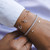 0.30 Carat Diamond by The Yard Bracelet in 14 Karat Yellow Gold, Shlomit Rogel