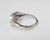 14 Karat Art Deco Style Diamond Filigree Ring with 3 Princess Cut Diamonds